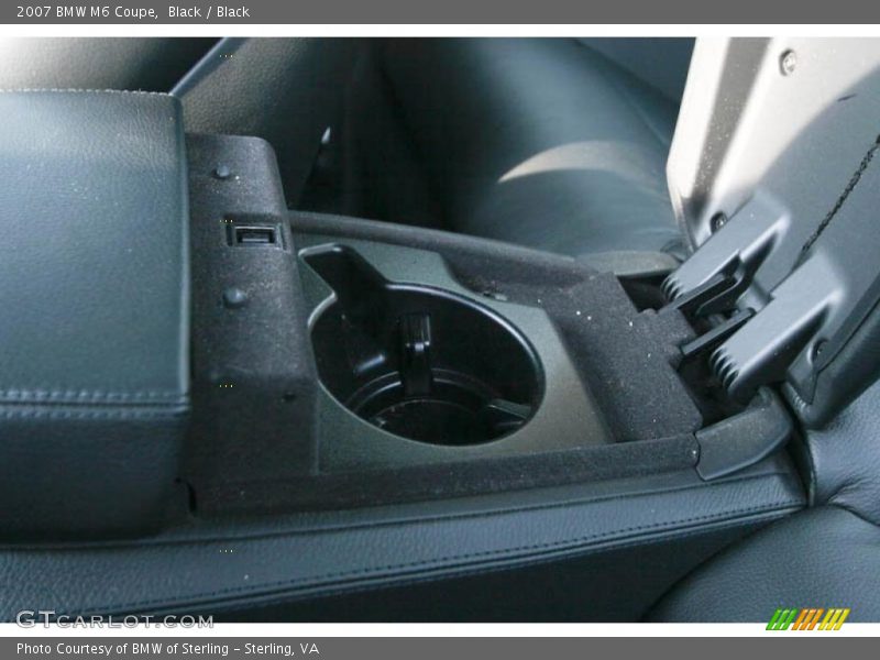 Black / Black 2007 BMW M6 Coupe