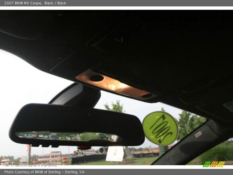 Black / Black 2007 BMW M6 Coupe