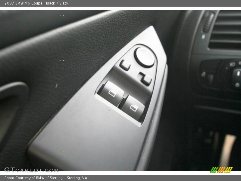 Black / Black 2007 BMW M6 Coupe