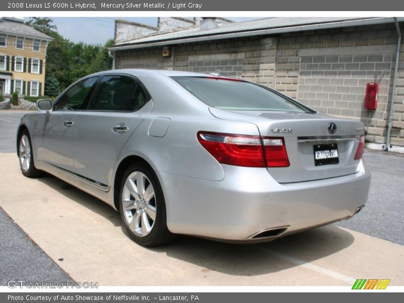Mercury Silver Metallic / Light Gray 2008 Lexus LS 600h L Hybrid