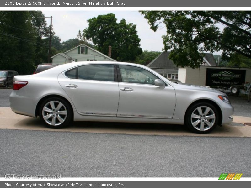 Mercury Silver Metallic / Light Gray 2008 Lexus LS 600h L Hybrid