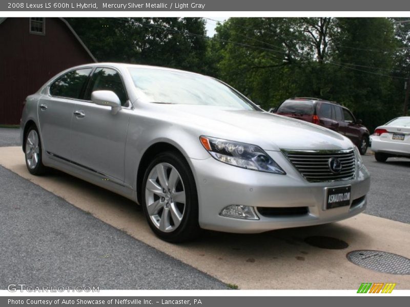 Mercury Silver Metallic / Light Gray 2008 Lexus LS 600h L Hybrid
