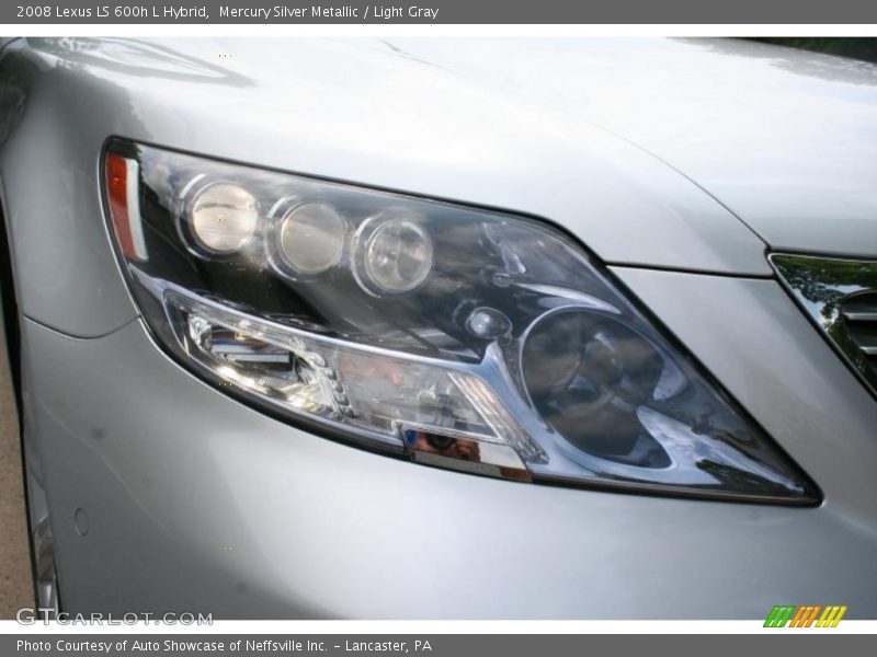 Mercury Silver Metallic / Light Gray 2008 Lexus LS 600h L Hybrid