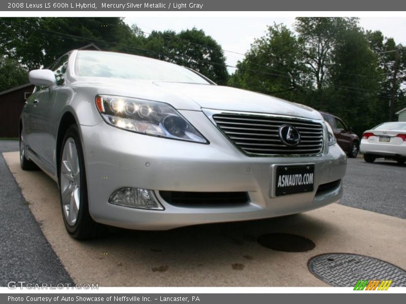 Mercury Silver Metallic / Light Gray 2008 Lexus LS 600h L Hybrid