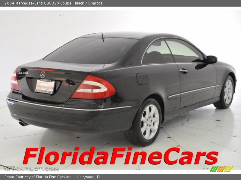 Black / Charcoal 2004 Mercedes-Benz CLK 320 Coupe