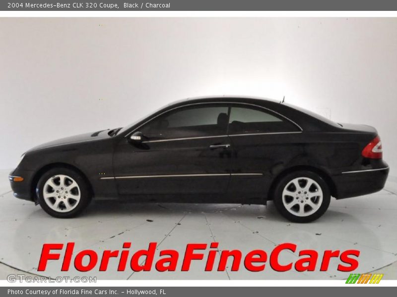 Black / Charcoal 2004 Mercedes-Benz CLK 320 Coupe