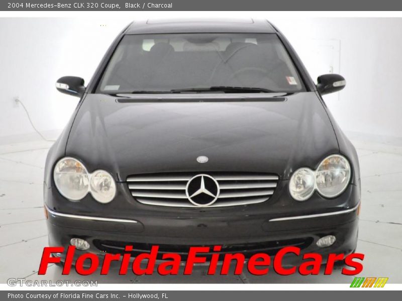 Black / Charcoal 2004 Mercedes-Benz CLK 320 Coupe