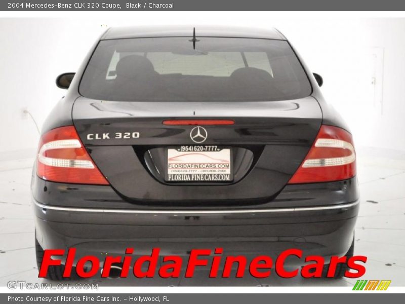 Black / Charcoal 2004 Mercedes-Benz CLK 320 Coupe