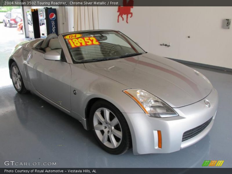 Chrome Silver Metallic / Frost 2004 Nissan 350Z Touring Roadster