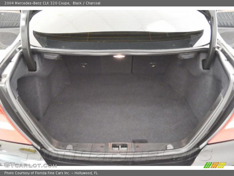 Black / Charcoal 2004 Mercedes-Benz CLK 320 Coupe