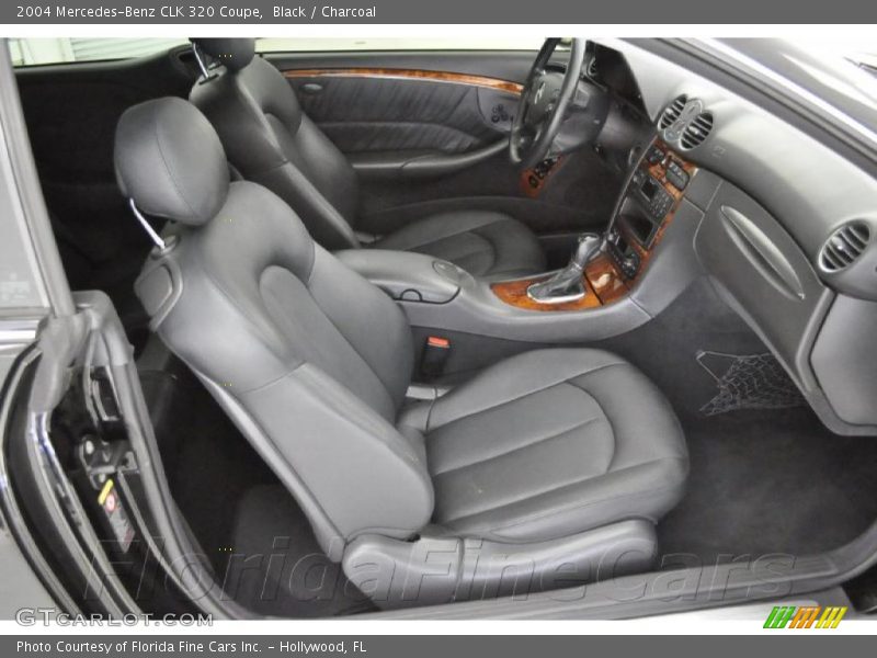 Black / Charcoal 2004 Mercedes-Benz CLK 320 Coupe