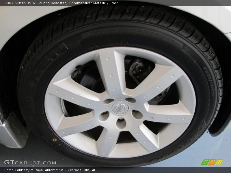 Chrome Silver Metallic / Frost 2004 Nissan 350Z Touring Roadster