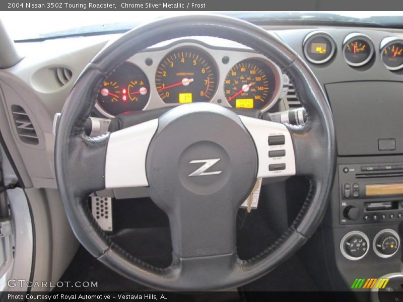Chrome Silver Metallic / Frost 2004 Nissan 350Z Touring Roadster