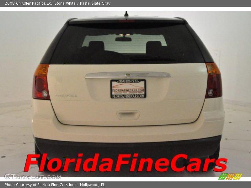 Stone White / Pastel Slate Gray 2008 Chrysler Pacifica LX
