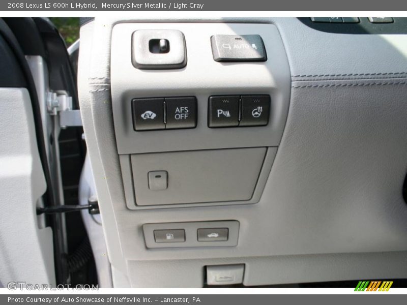 Mercury Silver Metallic / Light Gray 2008 Lexus LS 600h L Hybrid