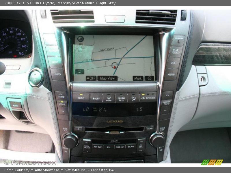 Mercury Silver Metallic / Light Gray 2008 Lexus LS 600h L Hybrid