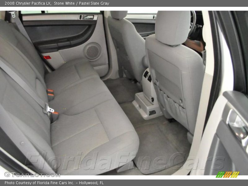 Stone White / Pastel Slate Gray 2008 Chrysler Pacifica LX