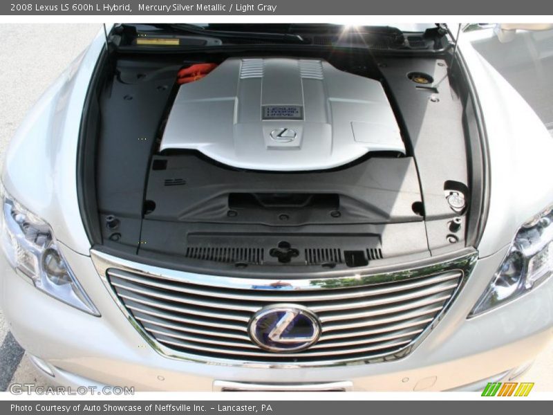 Mercury Silver Metallic / Light Gray 2008 Lexus LS 600h L Hybrid
