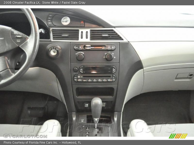 Stone White / Pastel Slate Gray 2008 Chrysler Pacifica LX