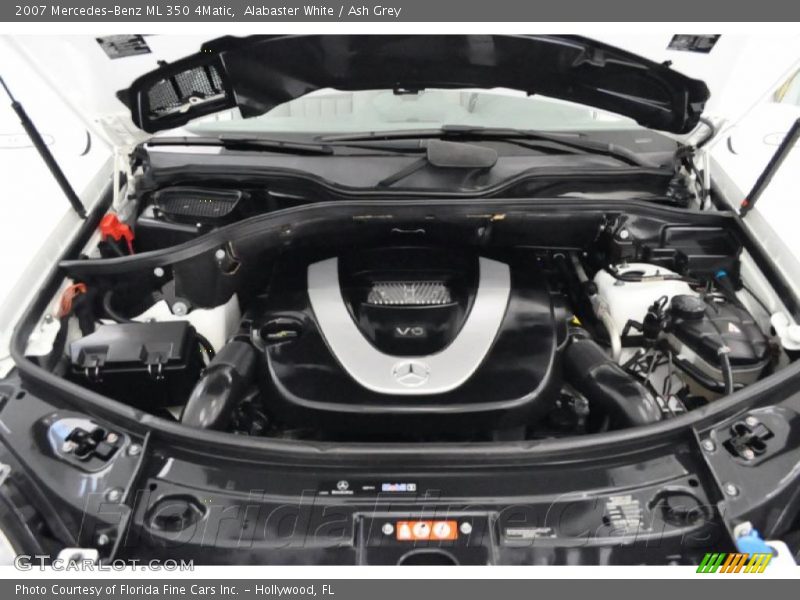 Alabaster White / Ash Grey 2007 Mercedes-Benz ML 350 4Matic