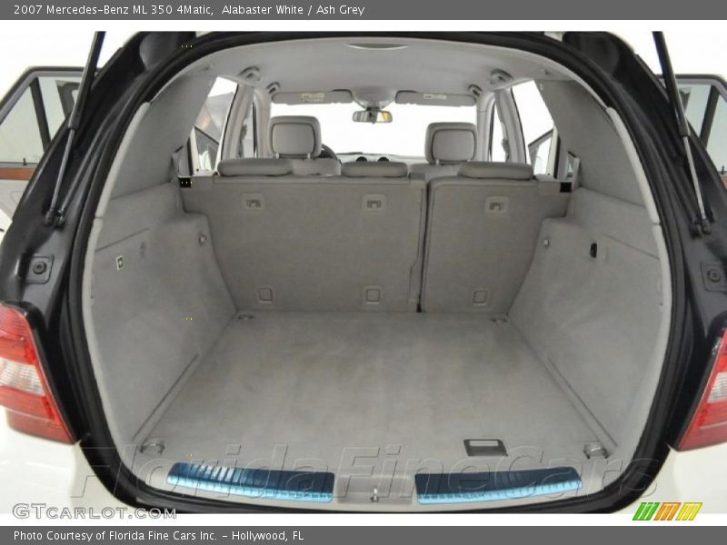 Alabaster White / Ash Grey 2007 Mercedes-Benz ML 350 4Matic