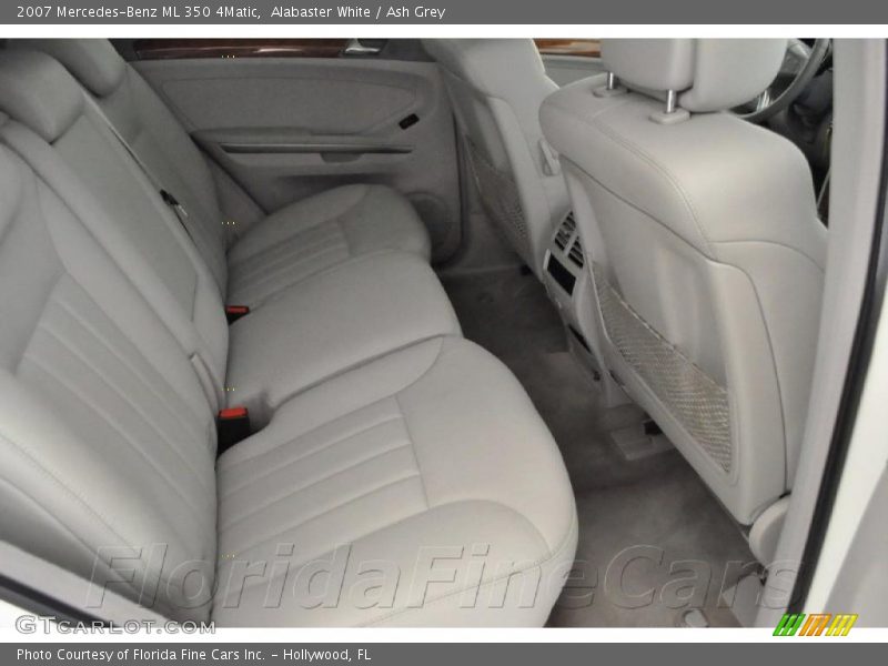 Alabaster White / Ash Grey 2007 Mercedes-Benz ML 350 4Matic