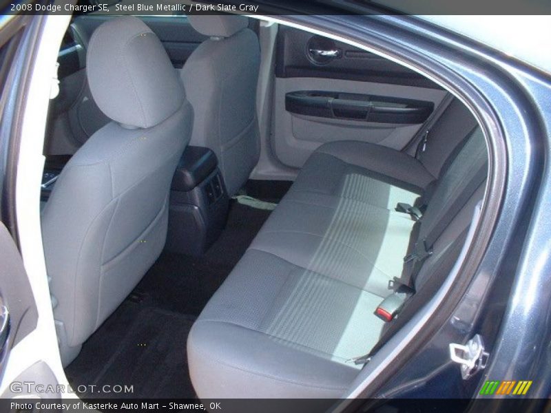 Steel Blue Metallic / Dark Slate Gray 2008 Dodge Charger SE