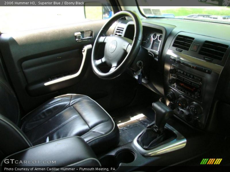 Superior Blue / Ebony Black 2006 Hummer H3