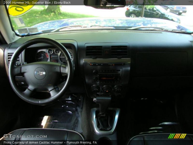 Superior Blue / Ebony Black 2006 Hummer H3