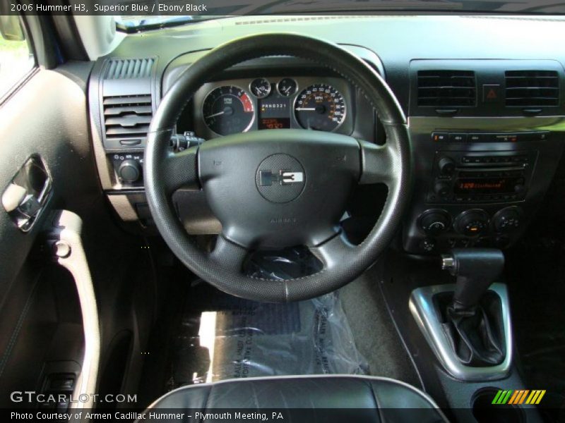 Superior Blue / Ebony Black 2006 Hummer H3