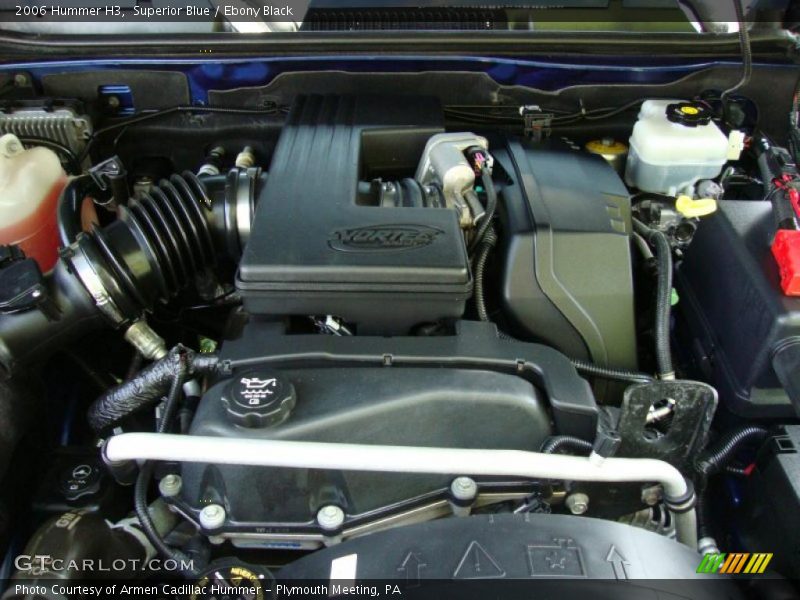 Superior Blue / Ebony Black 2006 Hummer H3