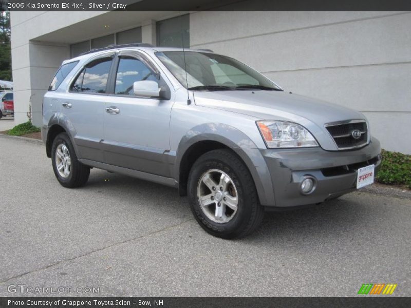 Silver / Gray 2006 Kia Sorento EX 4x4