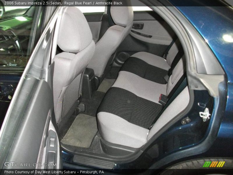 Regal Blue Pearl / Anthracite Black 2006 Subaru Impreza 2.5i Sedan