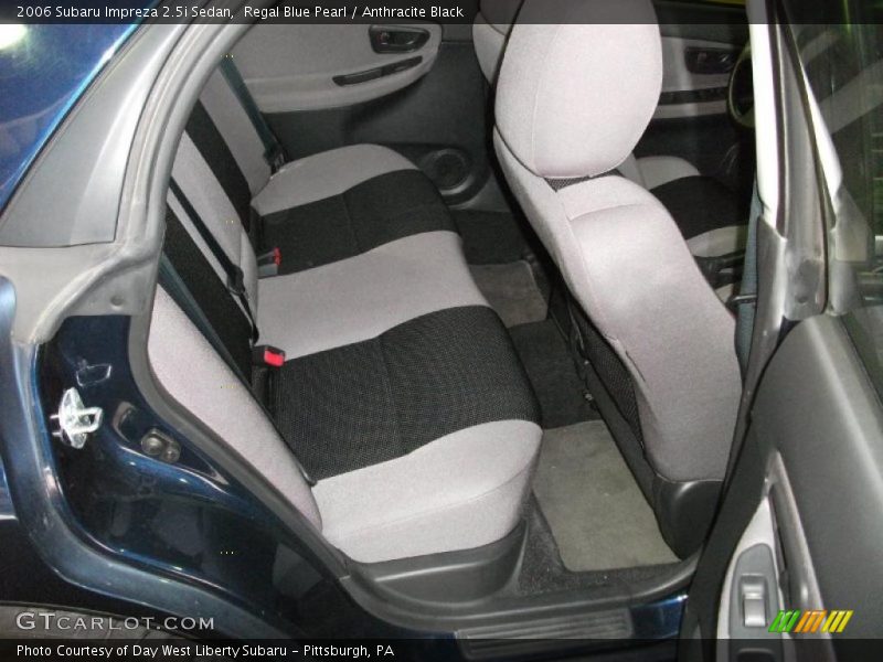 Regal Blue Pearl / Anthracite Black 2006 Subaru Impreza 2.5i Sedan