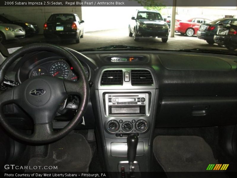 Regal Blue Pearl / Anthracite Black 2006 Subaru Impreza 2.5i Sedan