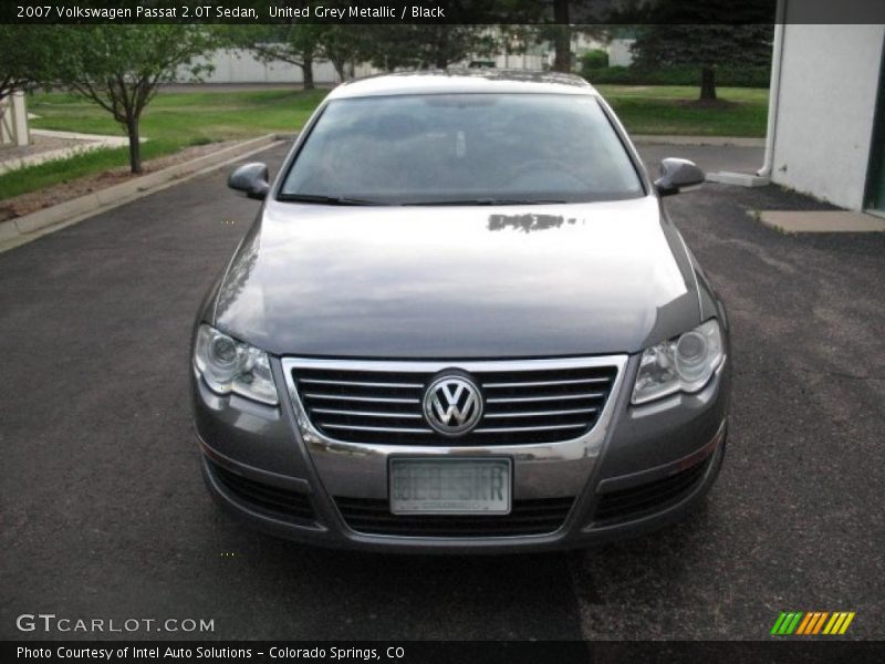 United Grey Metallic / Black 2007 Volkswagen Passat 2.0T Sedan