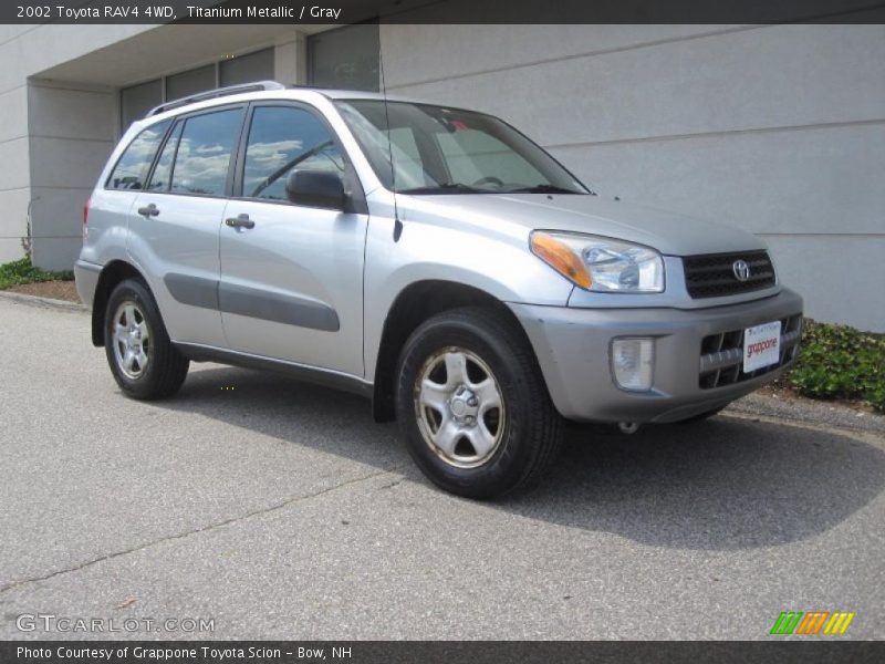 Titanium Metallic / Gray 2002 Toyota RAV4 4WD