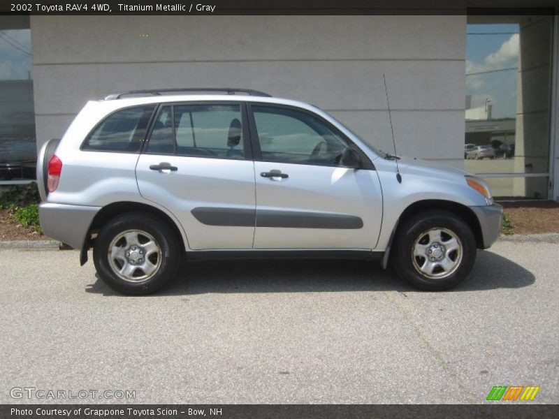 Titanium Metallic / Gray 2002 Toyota RAV4 4WD