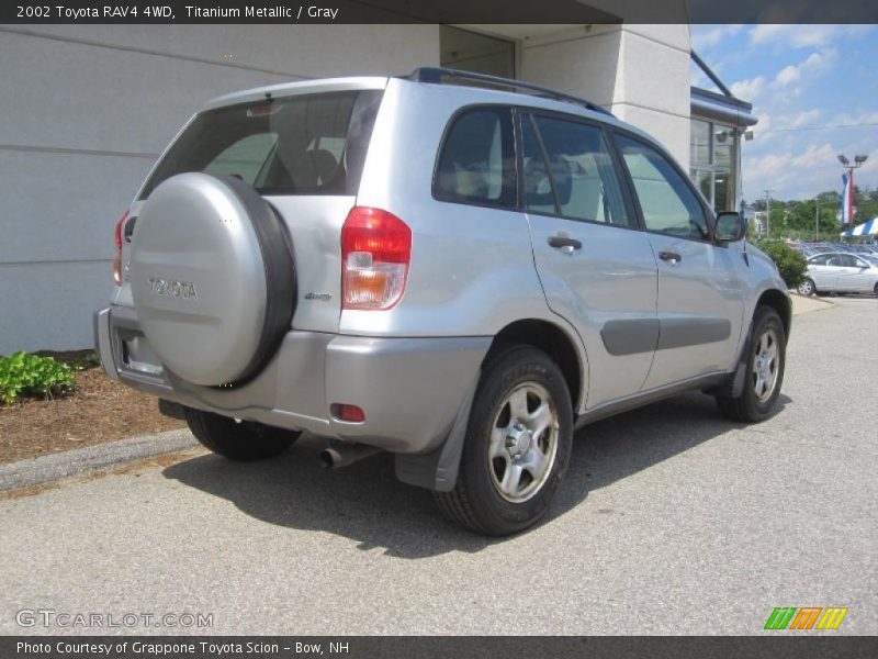 Titanium Metallic / Gray 2002 Toyota RAV4 4WD