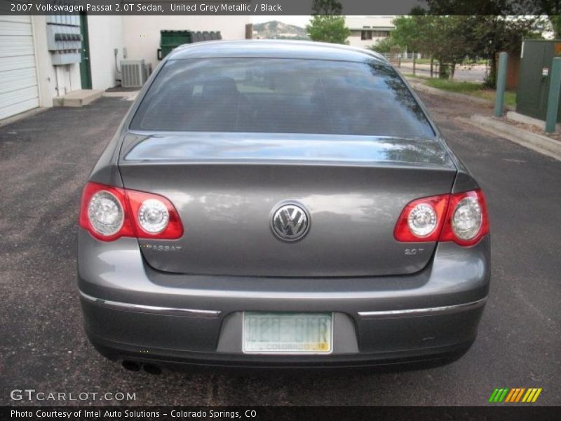 United Grey Metallic / Black 2007 Volkswagen Passat 2.0T Sedan