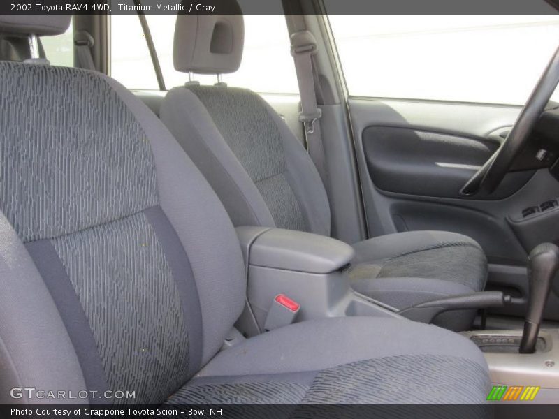 Titanium Metallic / Gray 2002 Toyota RAV4 4WD