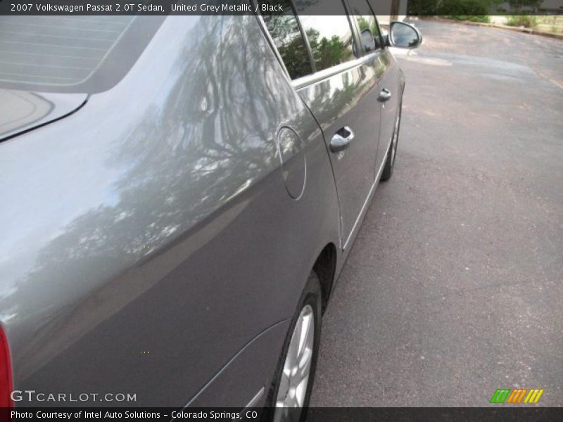 United Grey Metallic / Black 2007 Volkswagen Passat 2.0T Sedan