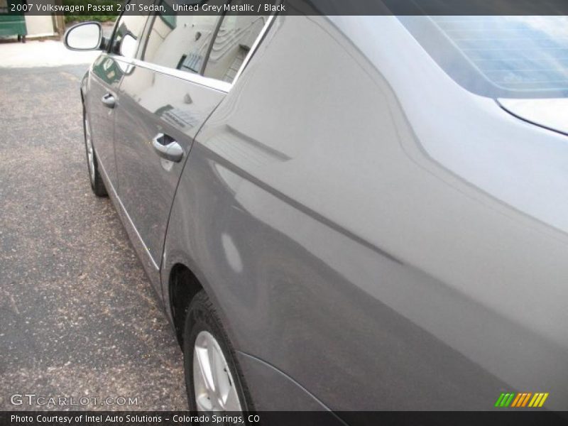 United Grey Metallic / Black 2007 Volkswagen Passat 2.0T Sedan