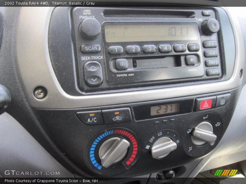 Titanium Metallic / Gray 2002 Toyota RAV4 4WD
