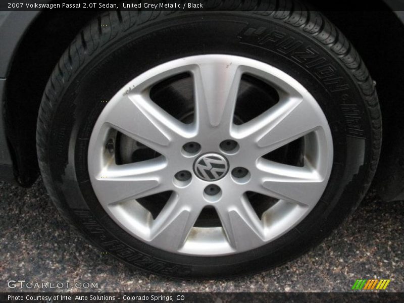 United Grey Metallic / Black 2007 Volkswagen Passat 2.0T Sedan