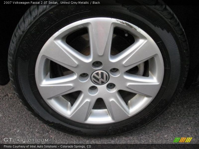 United Grey Metallic / Black 2007 Volkswagen Passat 2.0T Sedan
