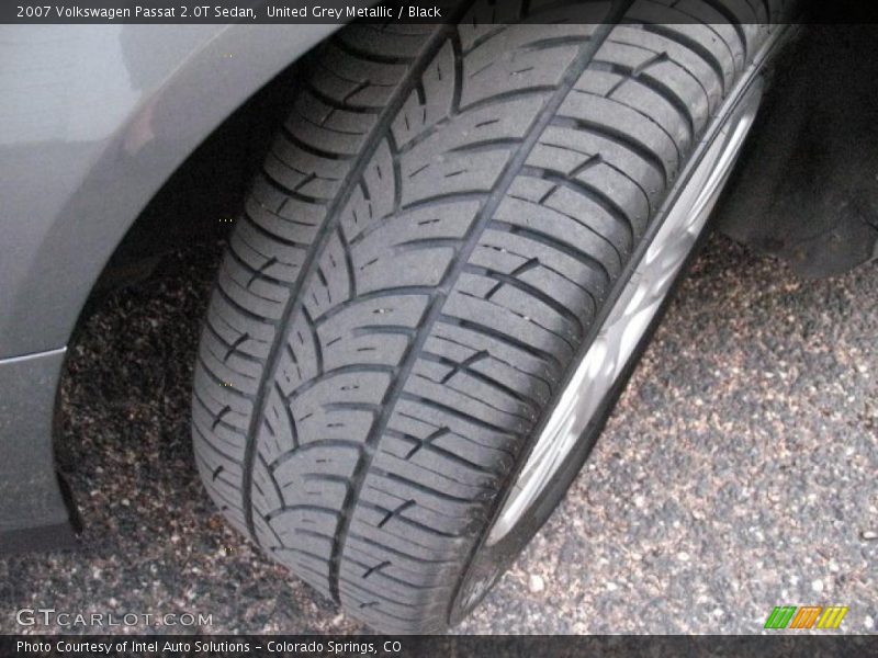 United Grey Metallic / Black 2007 Volkswagen Passat 2.0T Sedan