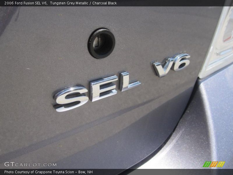 Tungsten Grey Metallic / Charcoal Black 2006 Ford Fusion SEL V6