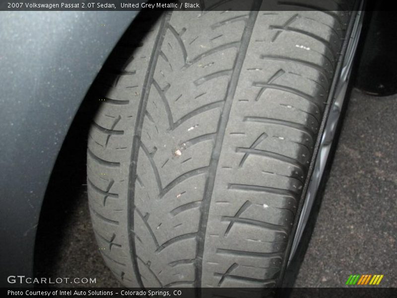 United Grey Metallic / Black 2007 Volkswagen Passat 2.0T Sedan