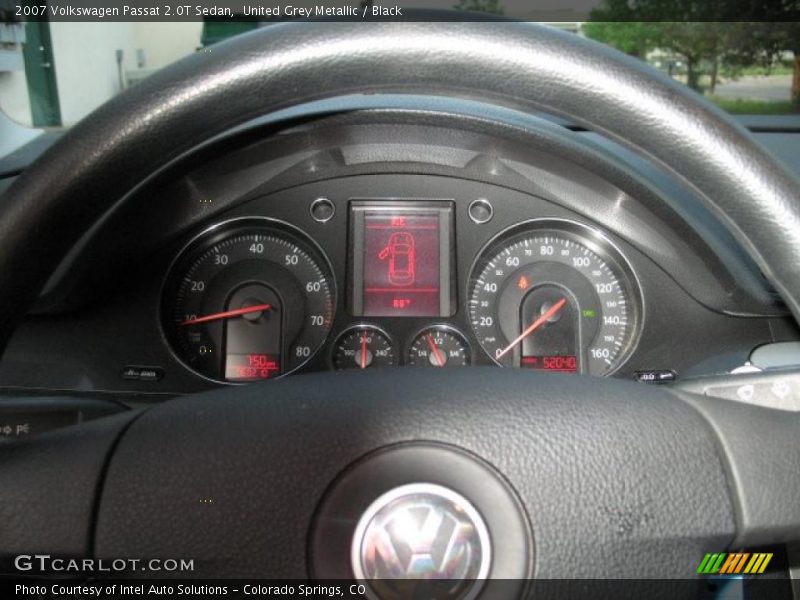 United Grey Metallic / Black 2007 Volkswagen Passat 2.0T Sedan